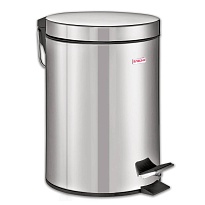 Ведро-контейнер для мусора (урна) с педалью LAIMA Classic, 12 л, зеркальное, нержавеющая сталь, со съемным внутренним ведром в Чебоксарах Ведро-контейнер для мусора (урна) с педалью LAIMA Classic, 12 л, зеркальное, нержавеющая сталь, со съемным внутренним ведром в Чебоксарах
