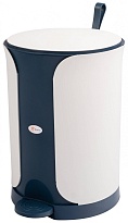 Контейнер для мусора Sтилъ с педалью 7 л синий 7 синий в Чебоксарах