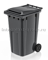 Контейнер для мусора 240 л серый облегченный 240 серый в Чебоксарах