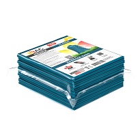 Мешки для мусора 160 л, светло-синие, в пачке 10 шт., ПВД, 40 мкм, 900х1100 мм, i-Bag в Чебоксарах