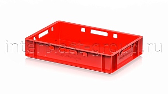 Ящик для мяса и колбасных изделий Е-1 красный в Чебоксарах