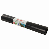 Мешки для мусора 240 л, черные, в рулоне 10 шт., ПВД 50 мкм, 1400х900 мм, LAIMA, 605337 в Чебоксарах