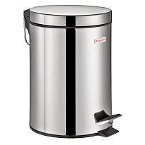 Ведро-контейнер для мусора (урна) с педалью LAIMA Classic, 3 л, со съемным внутренним ведром в Чебоксарах