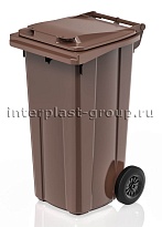 Мусорный контейнер 120 л коричневый 120 коричневый в Чебоксарах