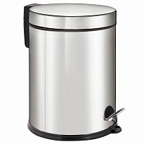 Ведро-контейнер для мусора урна с педалью LAIMA Classic Plus, 12 л, зеркальное в Чебоксарах Ведро-контейнер для мусора урна с педалью LAIMA Classic Plus, 12 л, зеркальное в Чебоксарах
