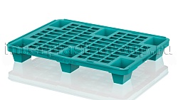 Поддон пластиковый на ножках 800х600х140 бирюзовый
