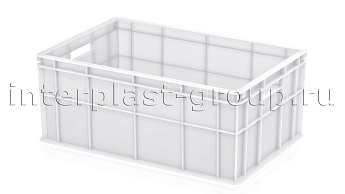 Ящик для молока, мяса, овощей и фруктов сплошной белый в Чебоксарах