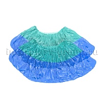 Бахилы бирюзово-синие 1000 шт (500 пар), 64 мкм, двойная подошва, двойная резинка, Особопрочные+ в Чебоксарах Бахилы бирюзово-синие 1000 шт (500 пар), 64 мкм, двойная подошва, двойная резинка, Особопрочные+ в Чебоксарах